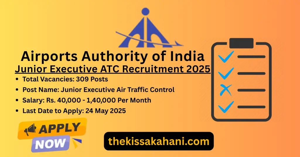 Junior Executive ATC Recruitment 2025